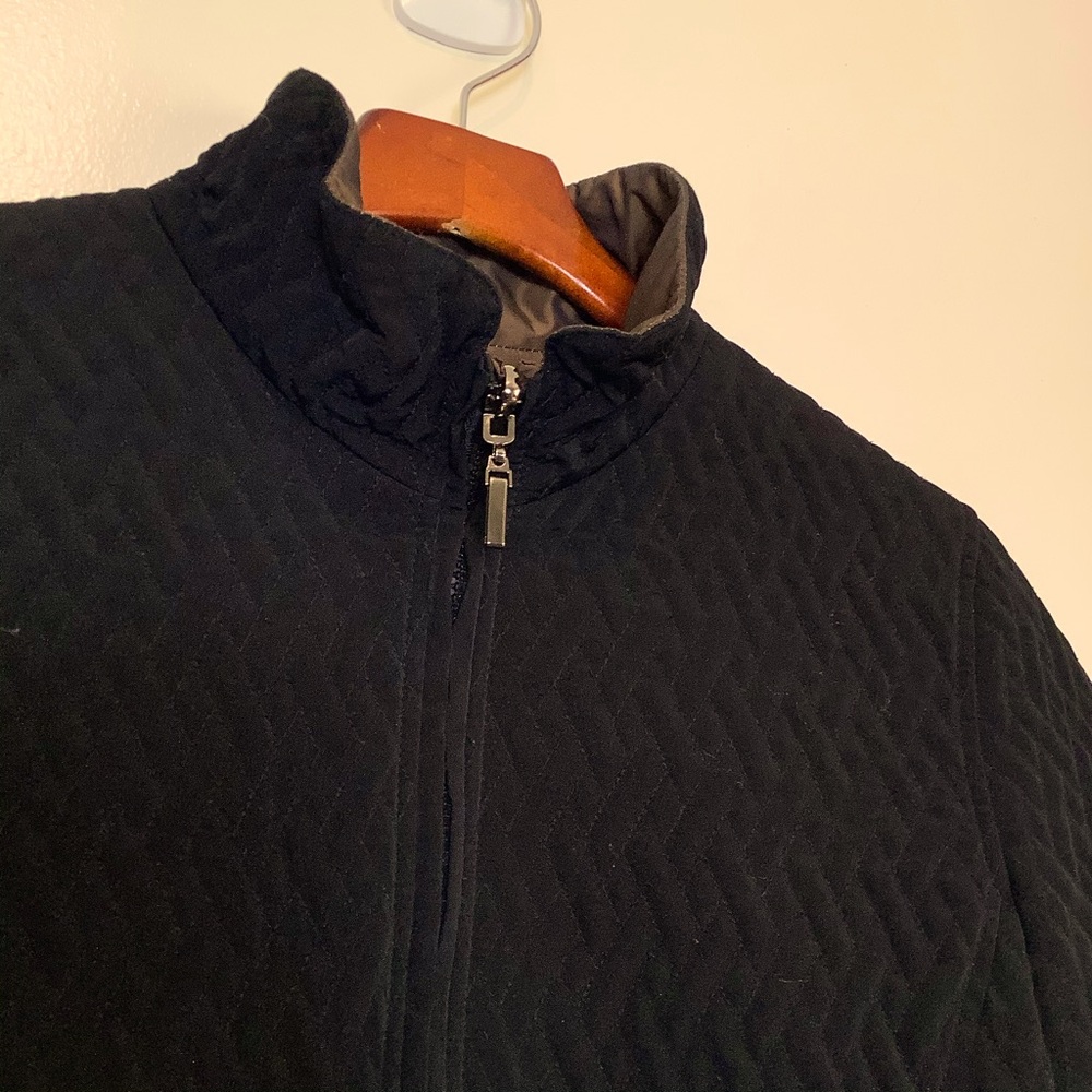 Talbots‎ Convertible Quilted Lightweight Jacket size Medium Full Zip